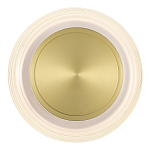 Бра круглое золото/прозрачный Plumpness LED 7 варинант исполнения - 3 | Loft Concept в Барнауле