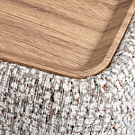 Столик прикроватный мягкий Soft Table from Chenille варинант исполнения - 4 | Loft Concept в Барнауле