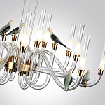 Люстра с декоративными птицами Ganthea D 93 см варинант исполнения - 3 | Loft Concept в Барнауле