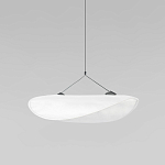 Подвесной светильник с белым тканевым плафоном в форме облака Crystal Cloud Junction варинант исполнения - 6 | Loft Concept в Барнауле