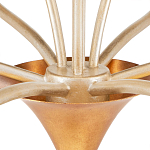 Люстра с плафонами в виде цветов Golden Bird of Paradise варинант исполнения - 2 | Loft Concept в Барнауле