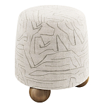 Пуф Wakonda ножки с деревянными шариками  варинант исполнения - 2 | Loft Concept в Барнауле