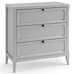 Комод с 3-мя ящиками серый Silva Grey Chest of Drawers варинант исполнения - 2 | Loft Concept в Барнауле