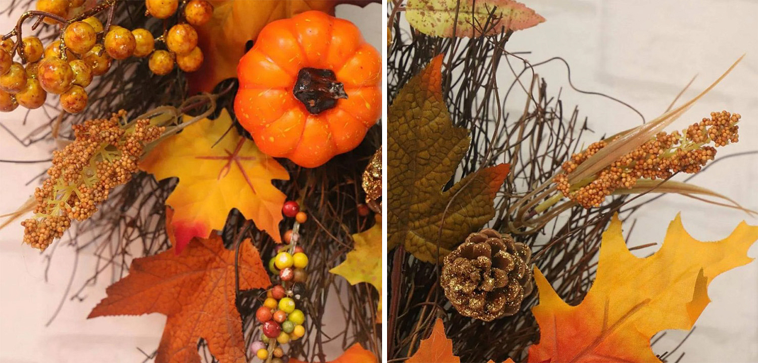 Аксессуар на стену Halloween Wreath Аксессуар на стену Halloween Wreath - Loft-Concept в Барнауле