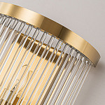 Бра с золотистым основанием и прозрачными трубками Nembus варинант исполнения - 2 | Loft Concept в Барнауле