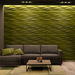 Гипсовая 3D Панель M-31 варинант исполнения - 1 | Loft Concept в Барнауле