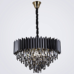 Люстра с хрустальными подвесками Blake Metal Crystal Chandelier варинант исполнения - 2 | Loft Concept в Барнауле