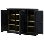 Комод деревянный Ildefonso Black Chest of Drawers варинант исполнения - 2 | Loft Concept в Барнауле