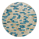 Столик с инкрустацией с перламутровым узором Rona варинант исполнения - 2 | Loft Concept в Барнауле