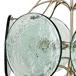 Люстра с каскадом из круглых декоративных элементов Discs of Light варинант исполнения - 1 | Loft Concept в Барнауле