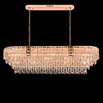 Люстра овальная с каскадом из прозрачного хрусталя Constant Sparks варинант исполнения - 2 | Loft Concept в Барнауле