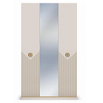 Шкаф трёхдверный с 1-ой зеркальной дверью Satin Furniture варинант исполнения - 2 | Loft Concept в Барнауле