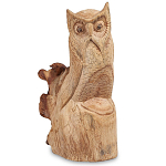 Статуэтка из дерева сова Animals of the World 20 варинант исполнения - 1 | Loft Concept в Барнауле