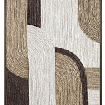 Панно из шнура геометрическая абстракция wall panel line II варинант исполнения - 1 | Loft Concept в Барнауле