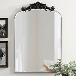 Зеркало с изысканной короной и безрамным полотном Crowned Mirror варинант исполнения - 1 | Loft Concept в Барнауле