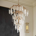 Бра настенное высокое из стеклянных трубочек Gladia варинант исполнения - 4 | Loft Concept в Барнауле