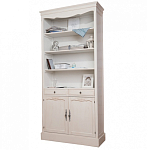 Стеллаж для книг с открытыми полками и 2-мя ящиками Interiors Romance варинант исполнения - 1 | Loft Concept в Барнауле