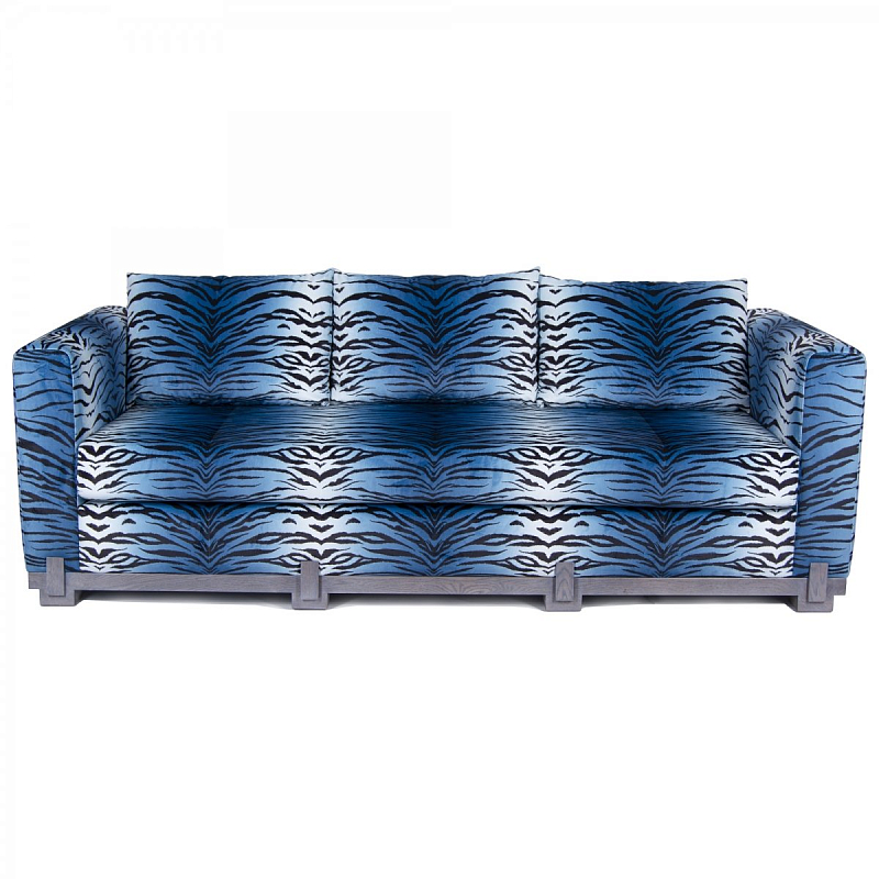 Диван Ida Sofa Blue Tiger Светло-синий Диван Ida Sofa Blue Tiger Светло-синий в Барнауле | Loft Concept