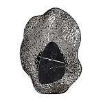 Бра с волнообразным стеклянным плафоном и вставкой из мрамора Liquid Stone варинант исполнения - 11 | Loft Concept в Барнауле