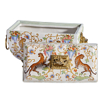 Шкатулка с фигуркой льва на крышке Eden Garden варинант исполнения - 2 | Loft Concept в Барнауле