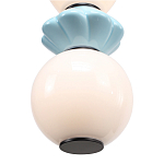 Подвесной светильник фигурный с керамическими элементами 24W LED Fragrant Light варинант исполнения - 5 | Loft Concept в Барнауле