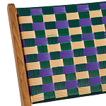 Кресло низкое из массива тика Barbados варинант исполнения - 4 | Loft Concept в Барнауле