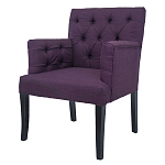 Кресло Addison Chic Armchair purple flax варинант исполнения - 3 | Loft Concept в Барнауле