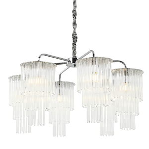 Люстра Harrison Chandelier chrome 6 lamp