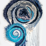 Текстильный Арт-объект ручной работы Galaxy варинант исполнения - 3 | Loft Concept в Барнауле