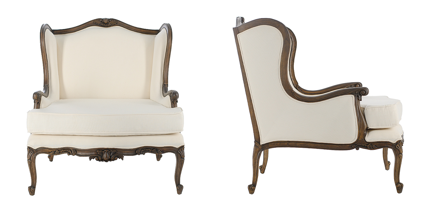 Кресло French Provence Armchair Fabrice Кресло French Provence Armchair Fabrice - Loft-Concept в Барнауле