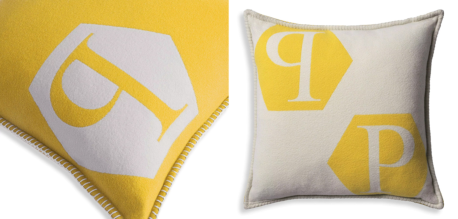 Подушка Philipp Plein Cushion Cashmere Yellow Подушка Philipp Plein Cushion Cashmere Yellow - Loft-Concept в Барнауле