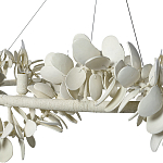 Люстра White Bionic Petals Flo Ring Chandelier варинант исполнения - 3 | Loft Concept в Барнауле