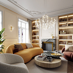 Бра с хрустальными подвесками Quasar варинант исполнения - 7 | Loft Concept в Барнауле