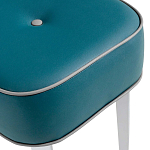 Квадратный мягкий пуф на белых ножках Winton Pouf Square варинант исполнения - 14 | Loft Concept в Барнауле