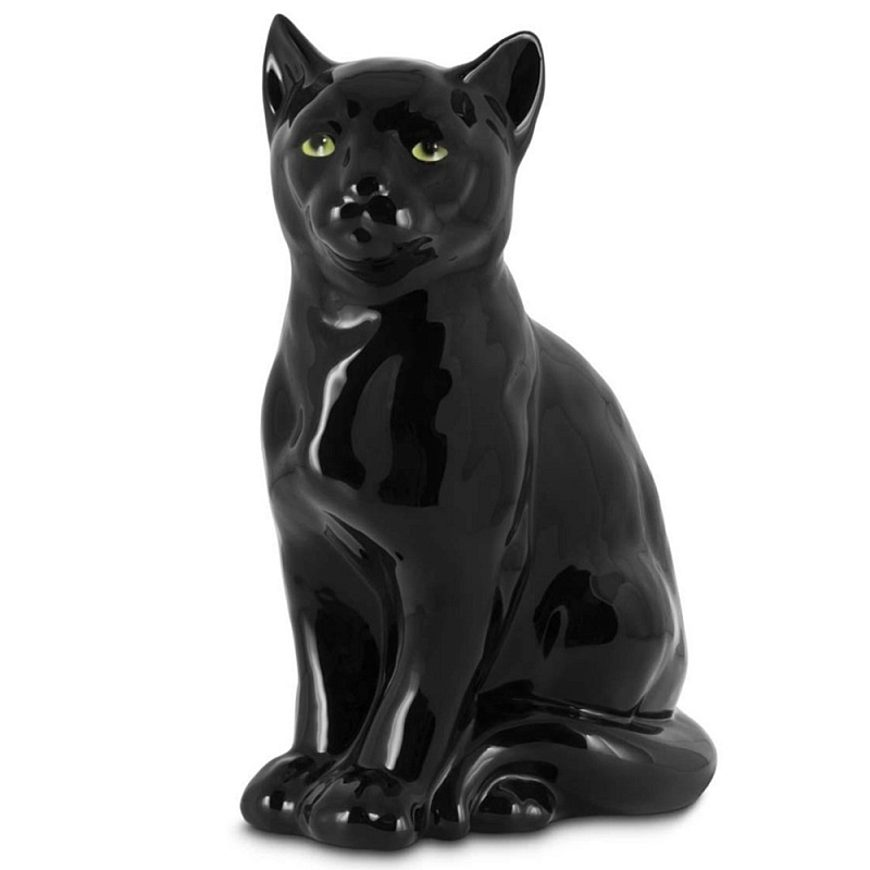 Статуэтка Cat Bisc. Черный Розовый Зеленый Статуэтка Cat Bisc. Черный Розовый Зеленый в Барнауле | Loft Concept