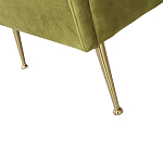 Кресло велюровое оливковое с подушкой Relaxation Soft варинант исполнения - 4 | Loft Concept в Барнауле