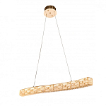 Люстра волнистой формы с текстурной огранкой Reflection of Reality варинант исполнения - 1 | Loft Concept в Барнауле