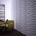 Гипсовая 3D Панель M-29 варинант исполнения - 2 | Loft Concept в Барнауле