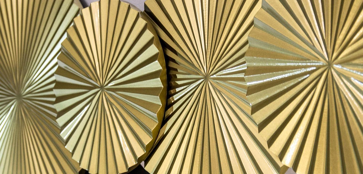 Арт-объект Apollo Gold Wall Plaque Disc 5 Арт-объект Apollo Gold Wall Plaque Disc 5 - Loft-Concept в Барнауле