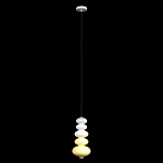 Подвесной светильник светодиодный из стеклянных сфер в пастельных тонах Pastel Lunaria Bliss варинант исполнения - 1 | Loft Concept в Барнауле