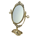 Зеркало настольное в бронзовой раме Royal Gold Mirrors  варинант исполнения - 1 | Loft Concept в Барнауле