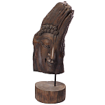 Декоративная статуэтка из дерева Будда Buddha Wooden Statuette варинант исполнения - 2 | Loft Concept в Барнауле