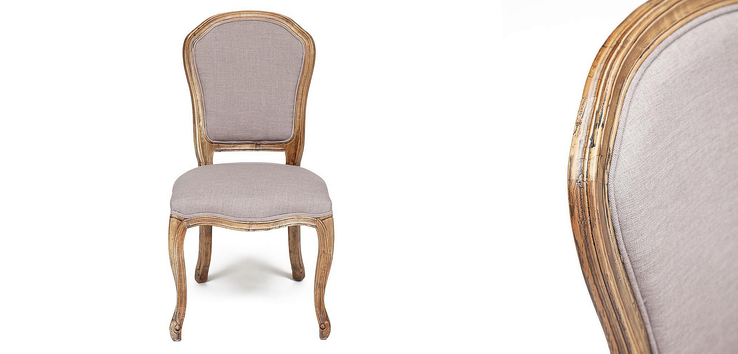 Стул French vintage gray chair Provence Стул French vintage gray chair Provence - Loft-Concept в Барнауле