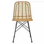 Стул с ротанговым плетением Wicker Stool без подлокотников варинант исполнения - 5 | Loft Concept в Барнауле