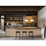 Кухонный гарнитур из массива дерева и металла HI-LINE 6 Dada Engenereed Kitchen варинант исполнения - 9 | Loft Concept в Барнауле