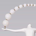 Торшер черно-белая статуэтка Девушка Girl Carries Light Balls варинант исполнения - 3 | Loft Concept в Барнауле