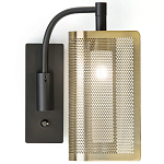 Бра с плафоном из перфорированного металла Elledge Wall Lamp варинант исполнения - 4 | Loft Concept в Барнауле