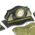 Настольный письменный набор из змеевика из 7-ми элементов Successful Leader варинант исполнения - 6 | Loft Concept в Барнауле