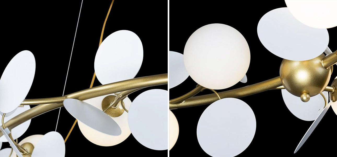 Люстра MATISSE Chandelier White диаметр 130 Люстра MATISSE Chandelier White диаметр 130 - Loft-Concept в Барнауле