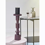 Подсвечник фигурный сливовый Bright Accent 35 см варинант исполнения - 4 | Loft Concept в Барнауле